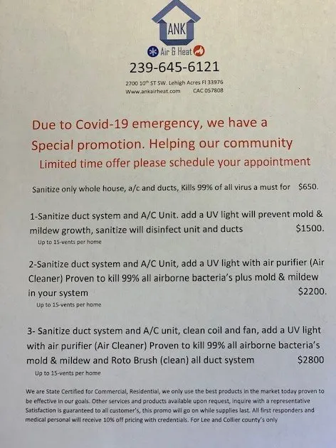 Slide of ANK Air & Heat