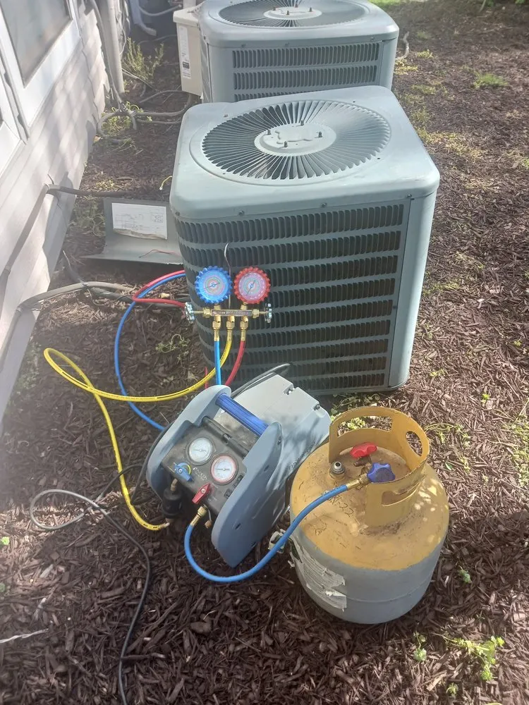 Slide of Annual Air Heating and cooling