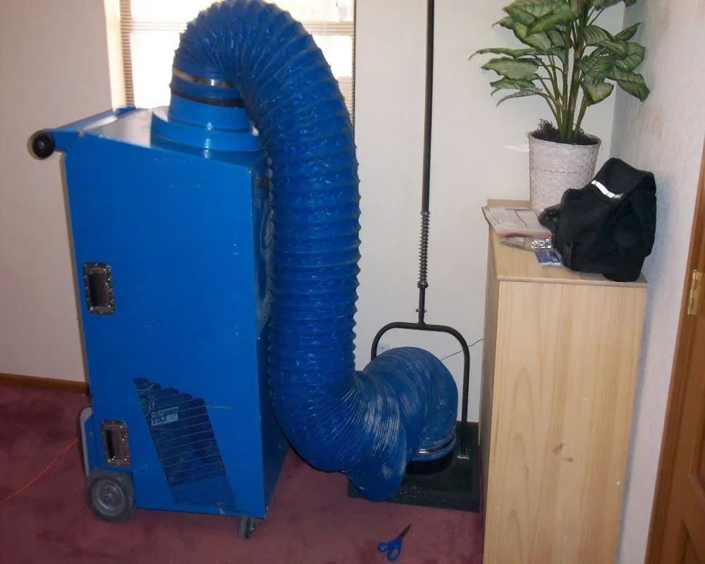 Slide of Antarctic Air Duct Cleaning