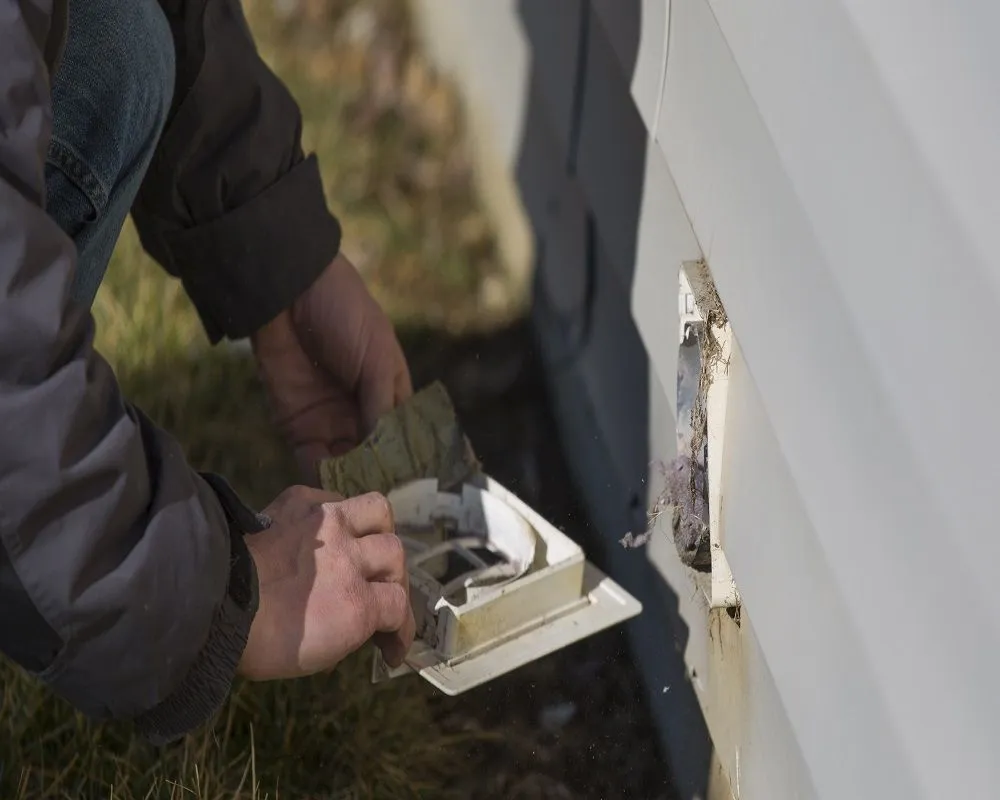 Slide of Antarctic Air Duct Cleaning