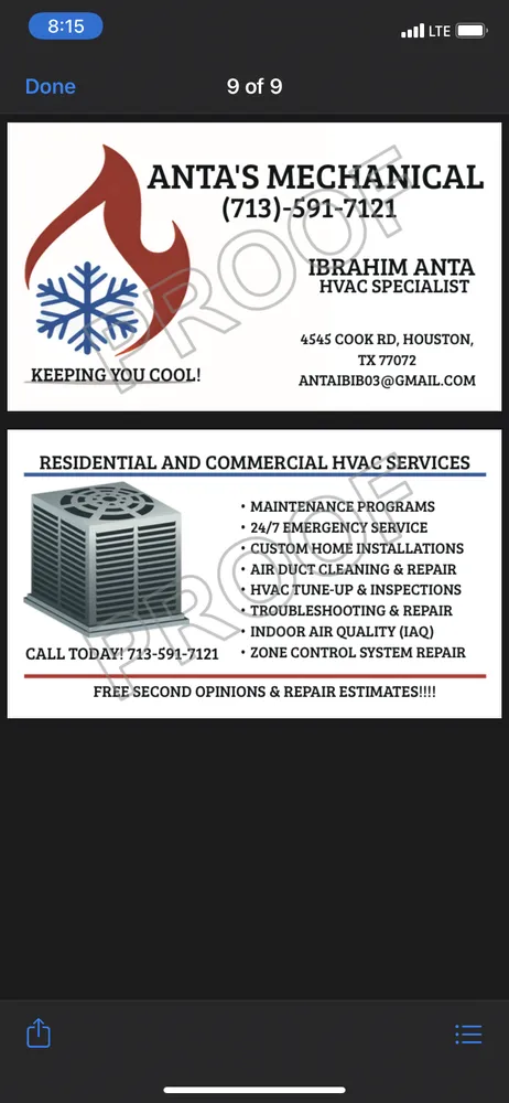 Slide of ANTA’s Mechanical