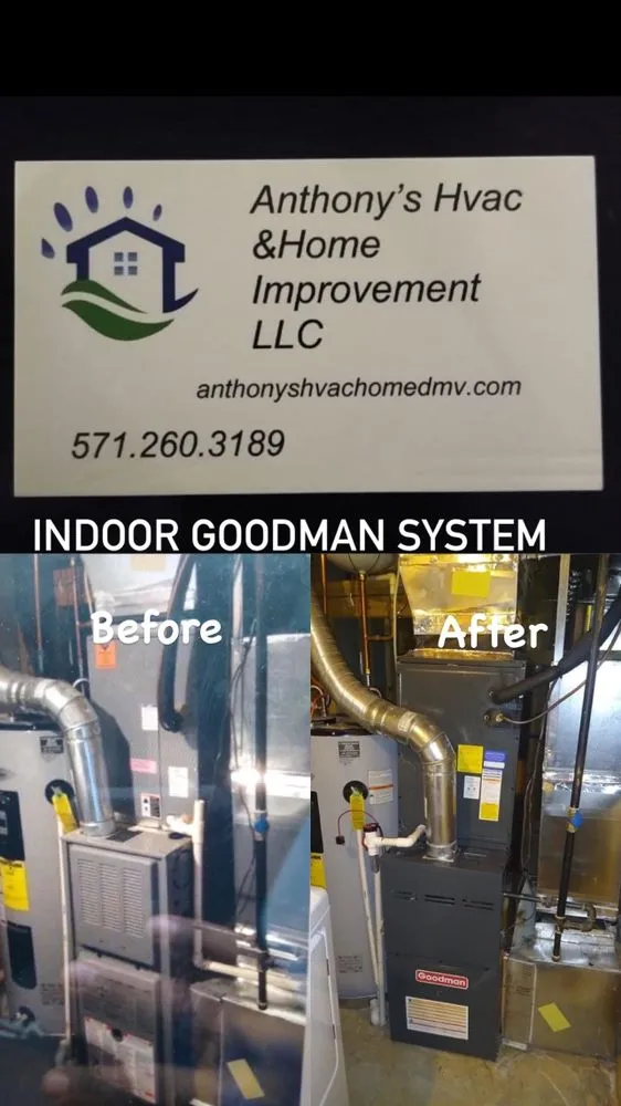 Slide of Anthony HVAC & Home Improvement