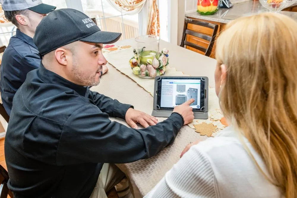 Slide of Anthony Son Indoor Air