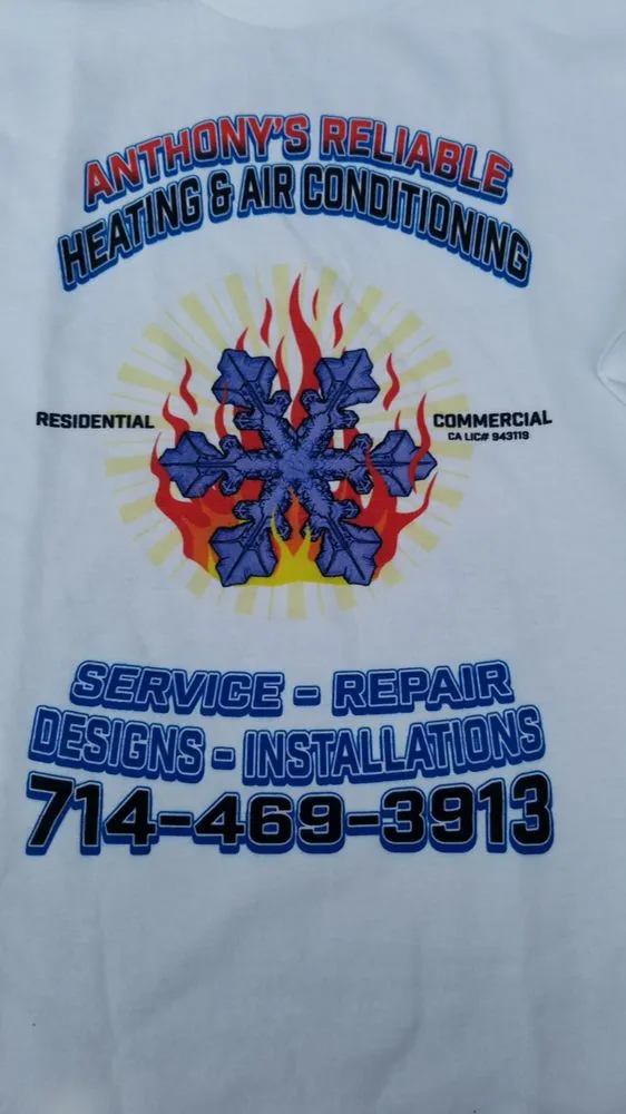 Slide of Anthony's Reliable Heating and Air Conditioning