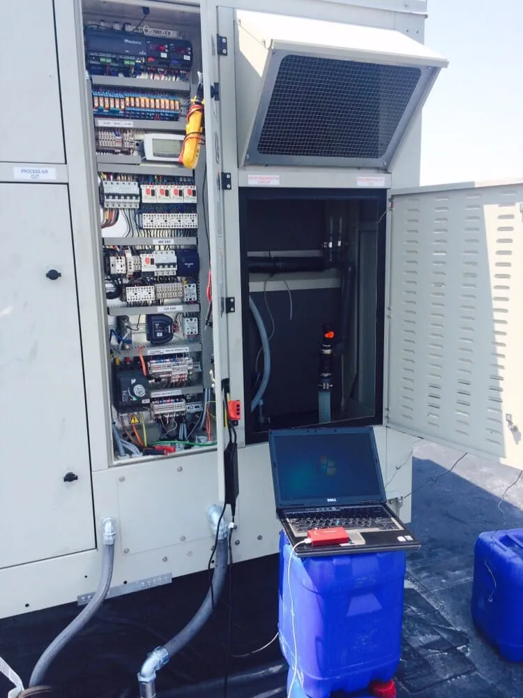 Slide of AO Mechanical Svcs