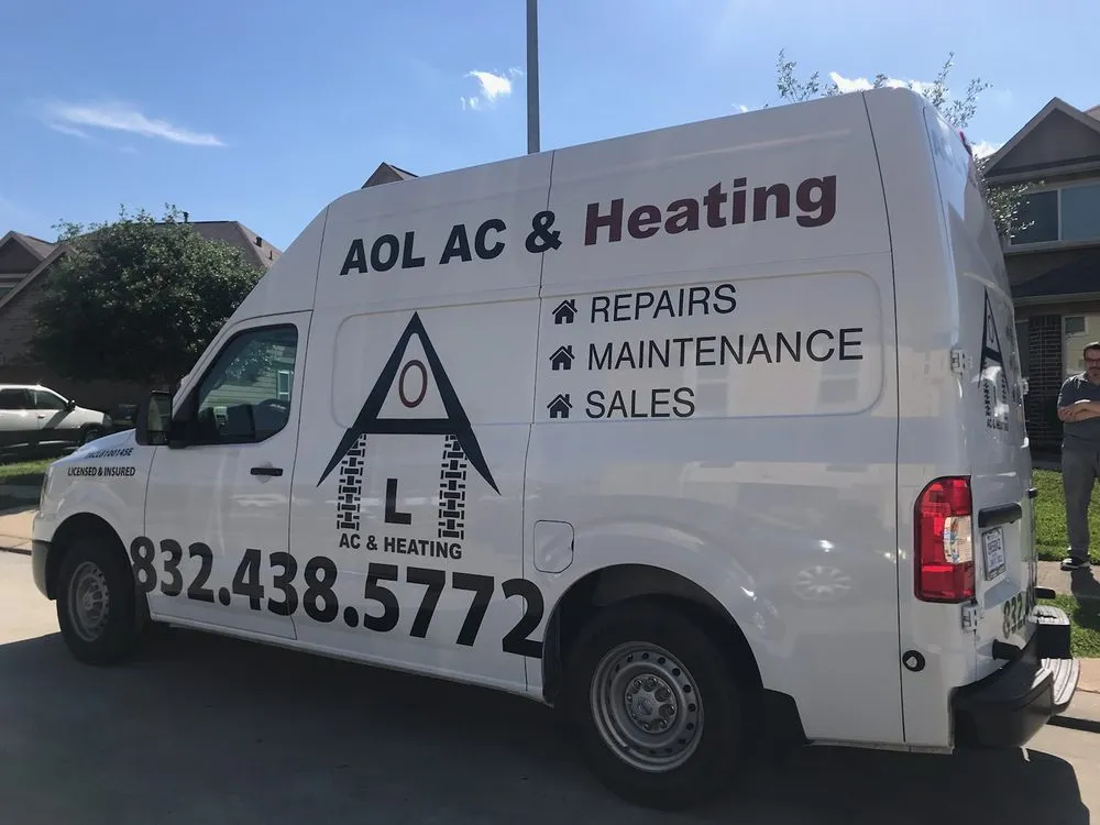 Slide of AOL AC & Heating