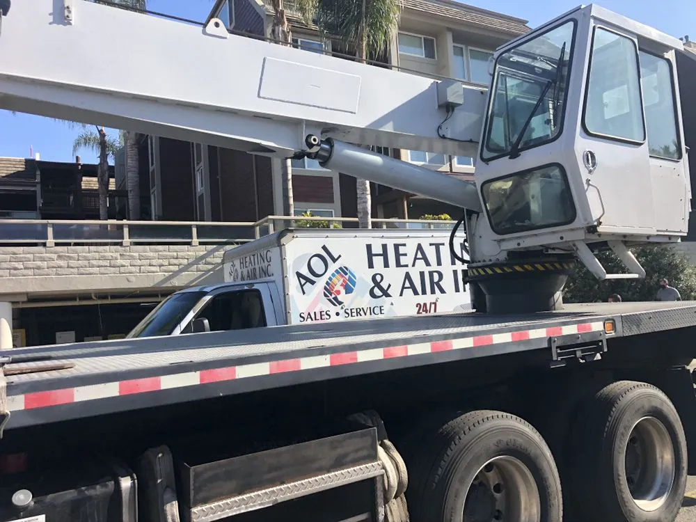 Slide of AOL Heating & Air