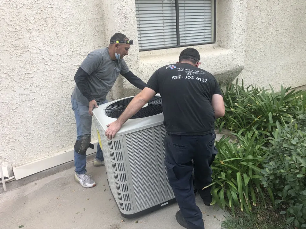 Slide of AOL Heating & Air