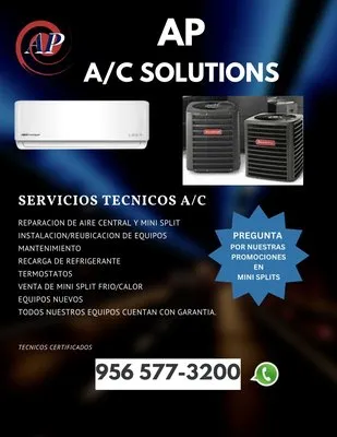AP A/C Solutions Logo