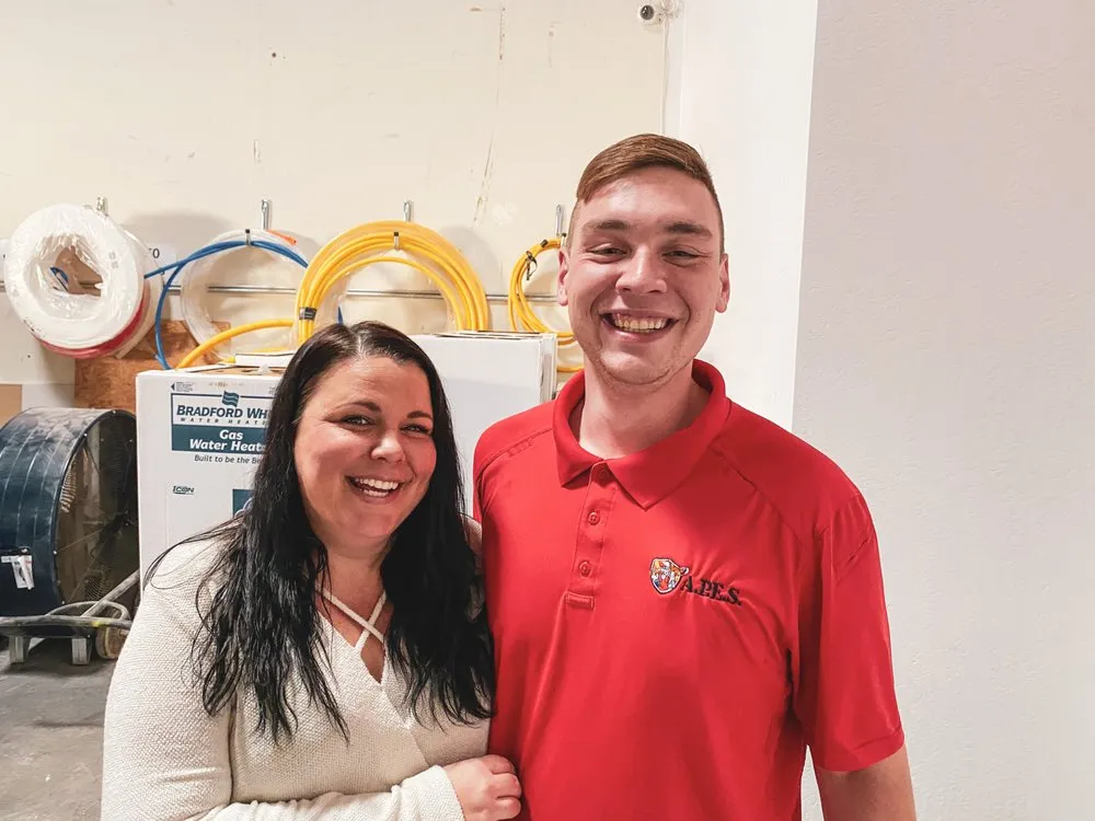 Slide of APES HVAC & Plumbing