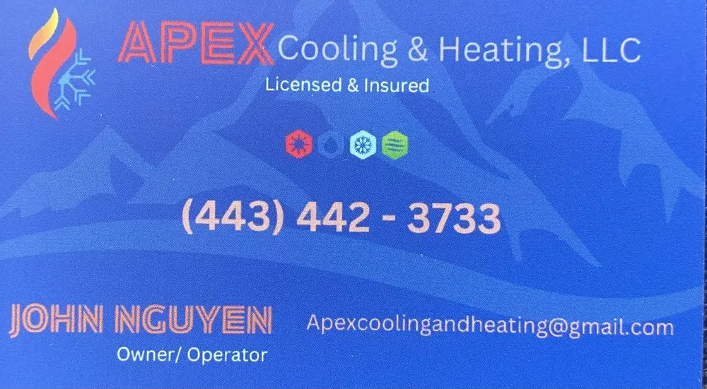 Local HVAC maintenance experts serving Nottingham, MD - Apex Cooling & Heating