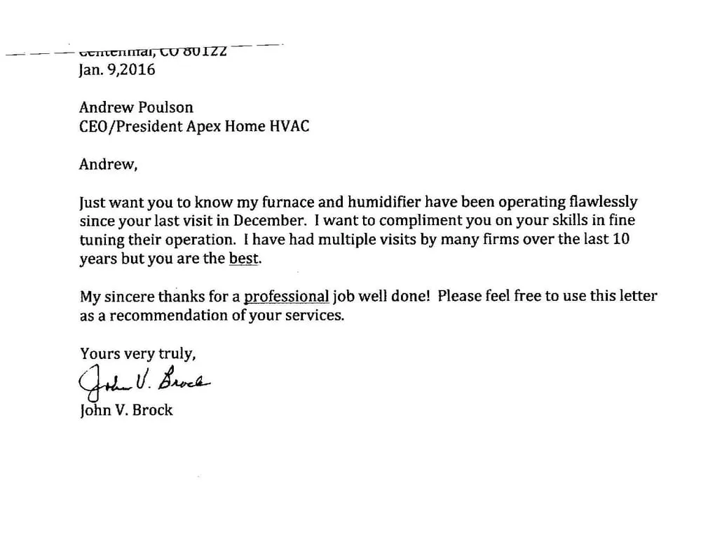 Slide of Apex Heating Air Conditioning Electrical