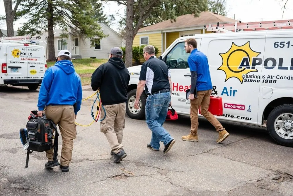 Slide of Apollo Heating Air & Plumbing