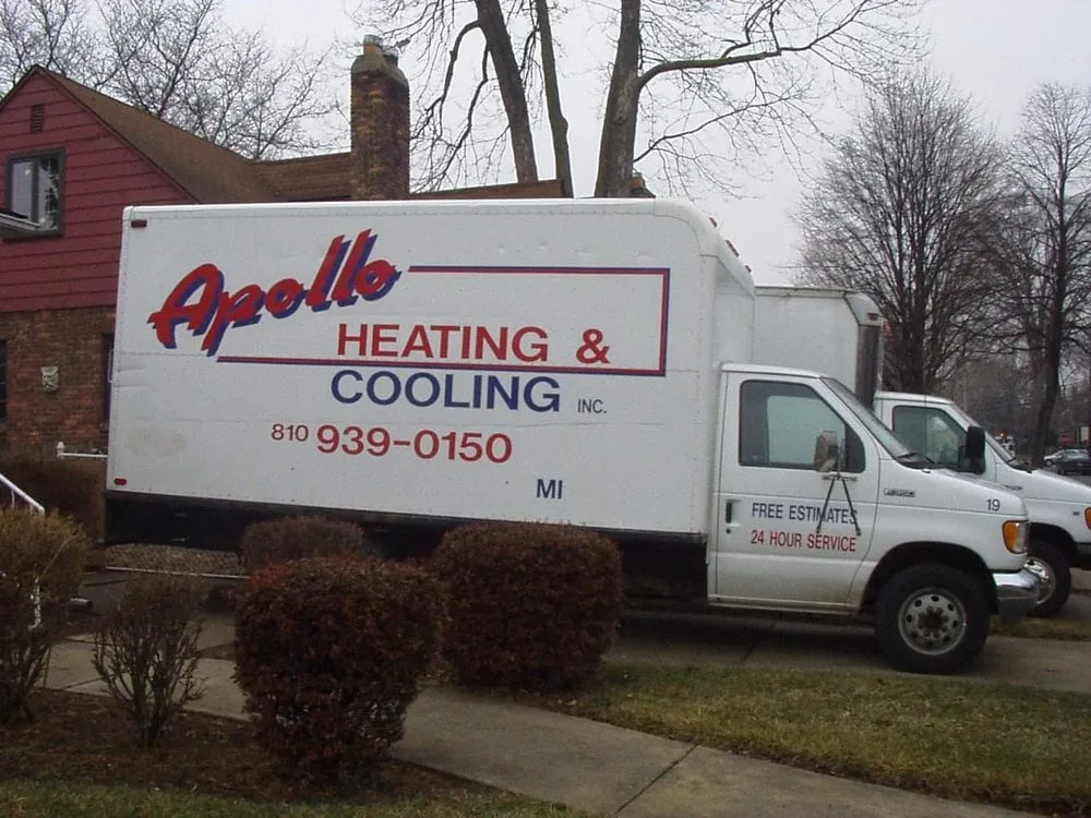 Slide of Apollo Heating and Cooling