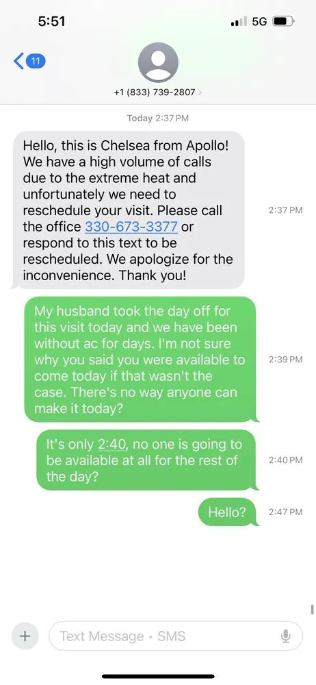 Slide of Apollo Heating Cooling & Plumbing