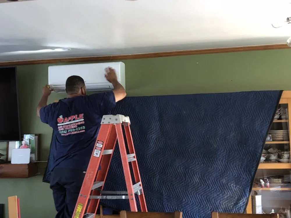 Slide of Apple Air Heating Cooling Electric and Plumbing