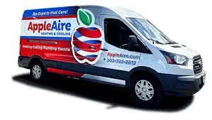 Apple Air Heating Cooling Electric and Plumbing Logo