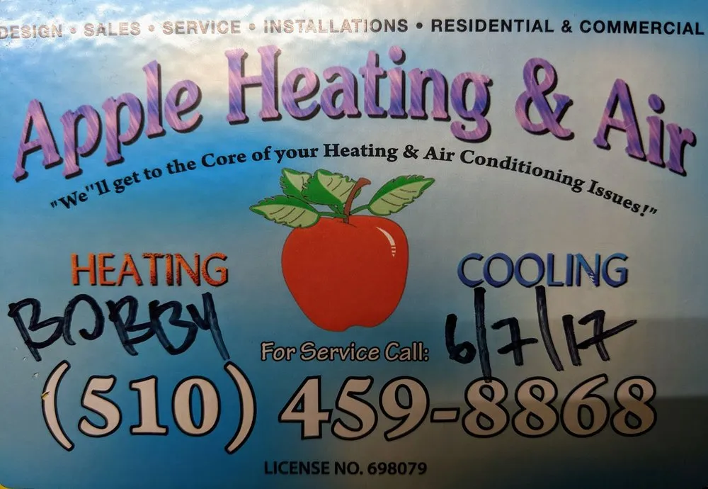 Slide of Apple Heating & Air