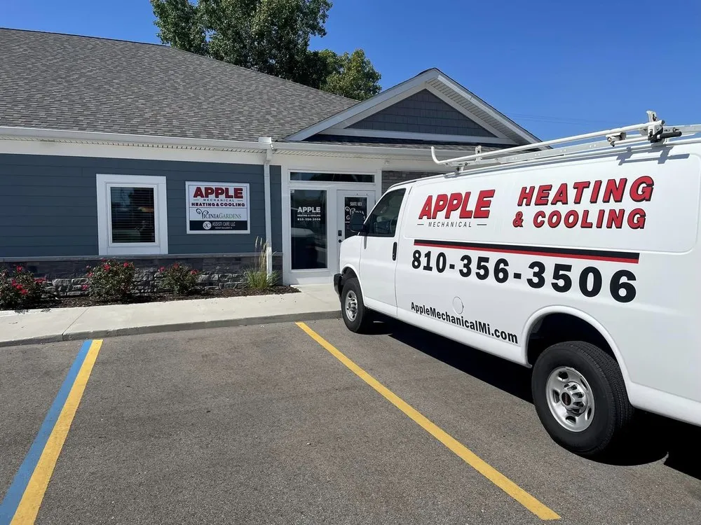 Slide of Apple Mechanical Heating & Cooling