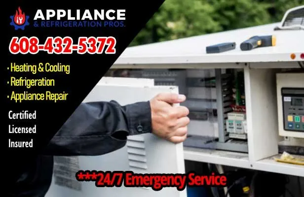 Local furnace service for residential systems in Grand Marsh, WI by Appliance & Refrigeration Pro's