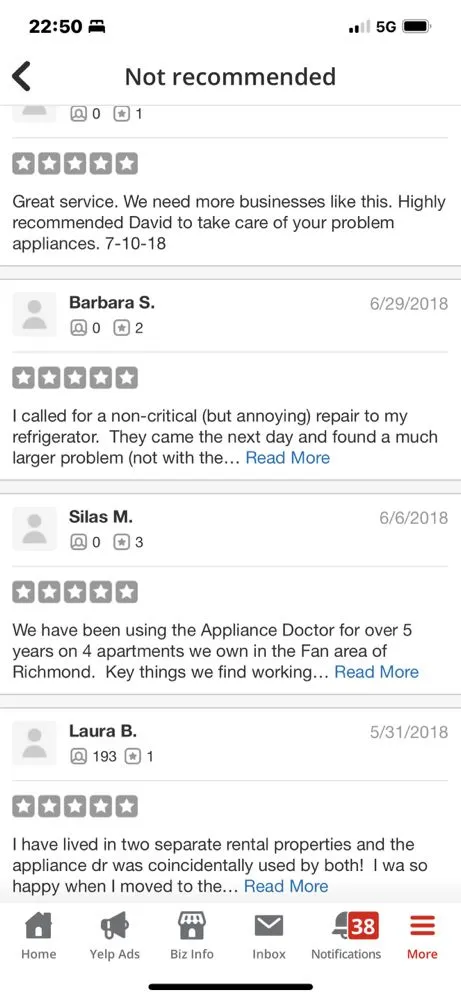 Slide of Appliance Doctor