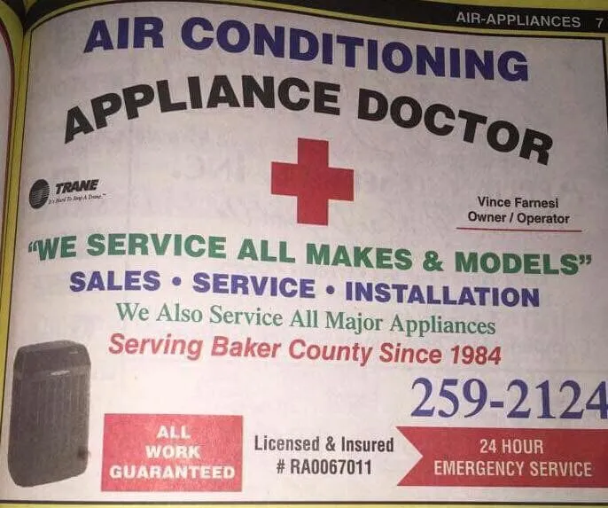 Slide of Appliance Doctor Heating & Air