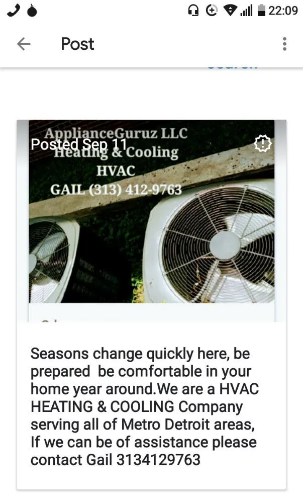 Slide of Appliance Guruz