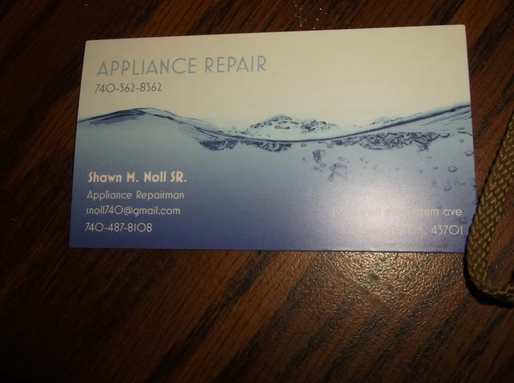 Slide of Appliance Repair Shawn Noll