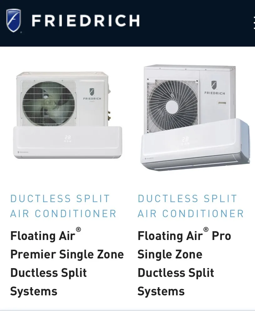 Slide of Appliances NYC-Friedrich Air Conditioning Dealer