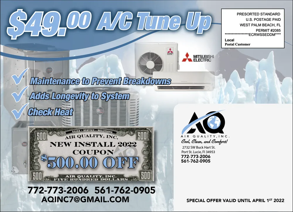 Certified AC installation in Port St. Lucie, FL - AQ AC & Electric