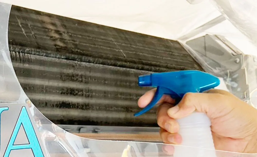 Slide of Aqua AC Clean