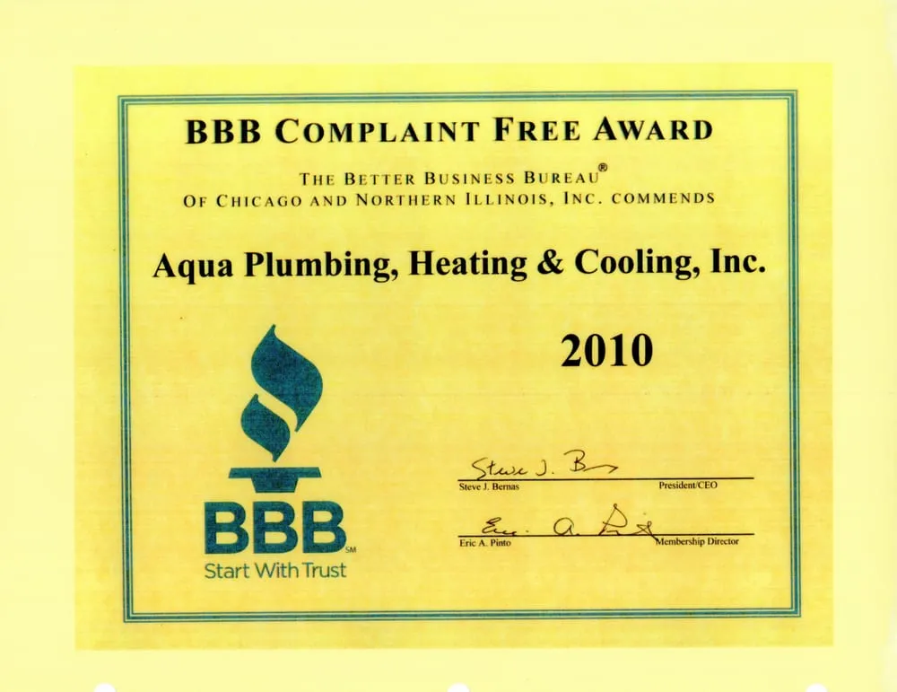 Slide of Aqua Plumbing, Heating & Cooling Services
