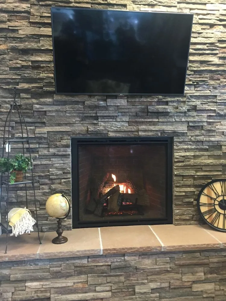 Slide of Aqua Rec's Fireside Hearth N' Home