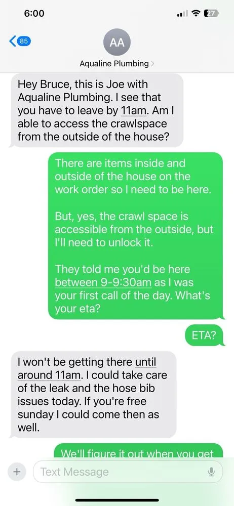 Slide of Aqualine Plumbing Electrical & Heating