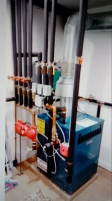 Aquaman Plumbing & Heating Logo