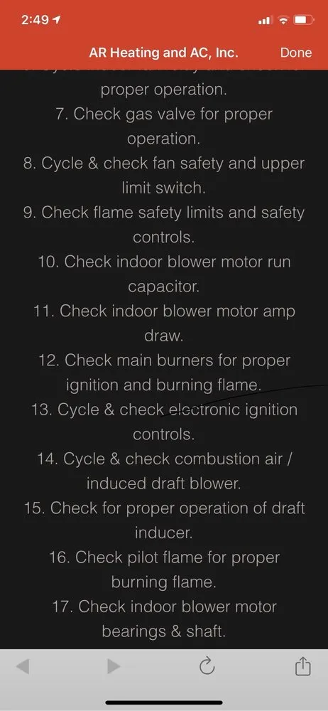 Slide of AR Heating & AC