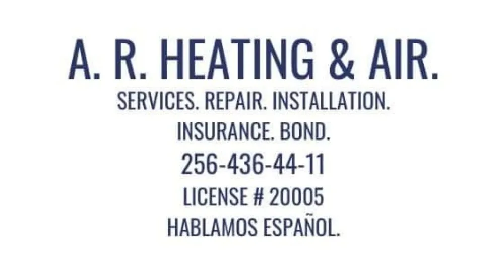 Slide of A.R. Heating & Air