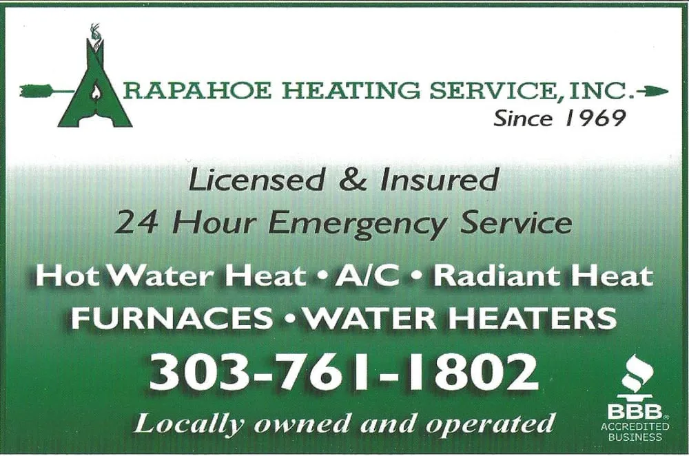 Slide of Arapahoe Heating Service