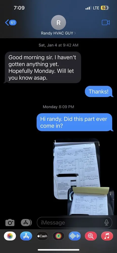 Slide of ARC Air Conditioning and Heating