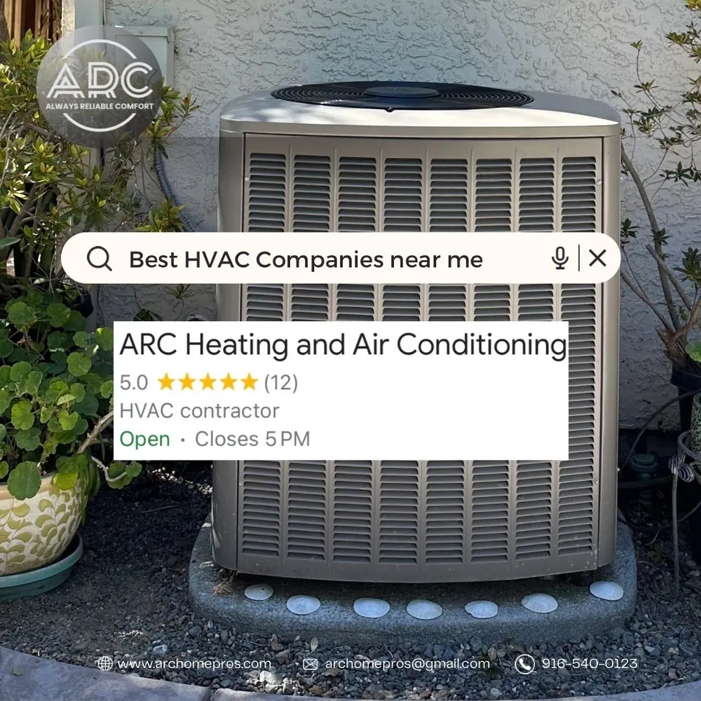 Slide of ARC Heating and Air Conditioning