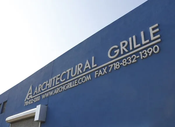 Slide of Architectural Grille