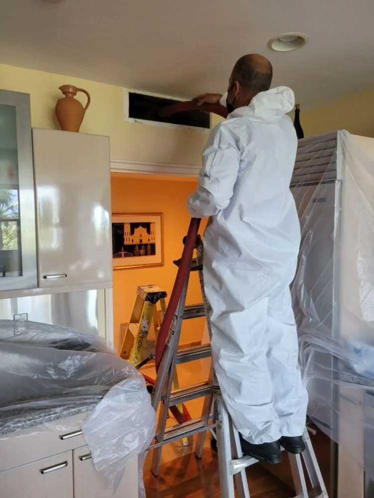 Slide of ARCO ac service tech