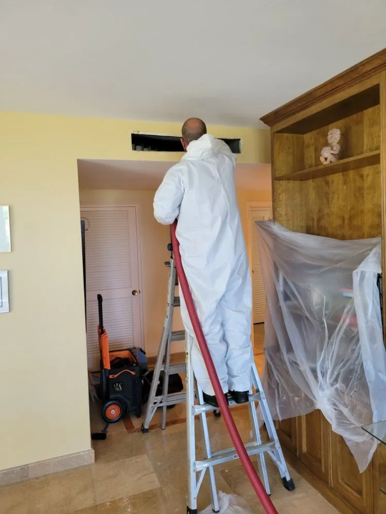 Slide of ARCO ac service tech