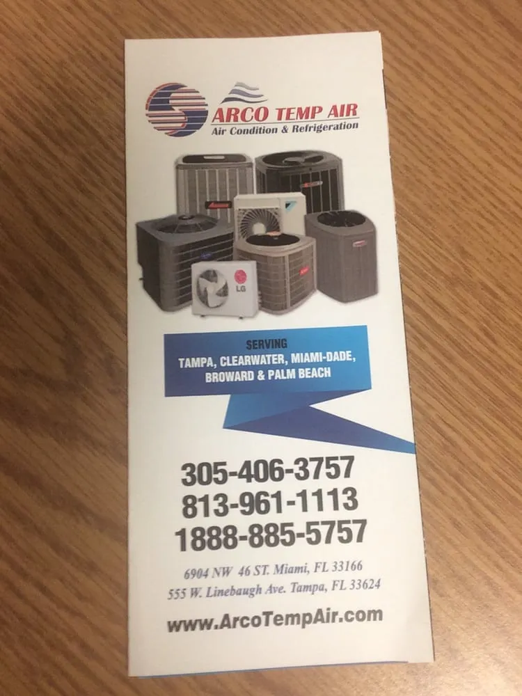 Slide of ARCO Temp Air
