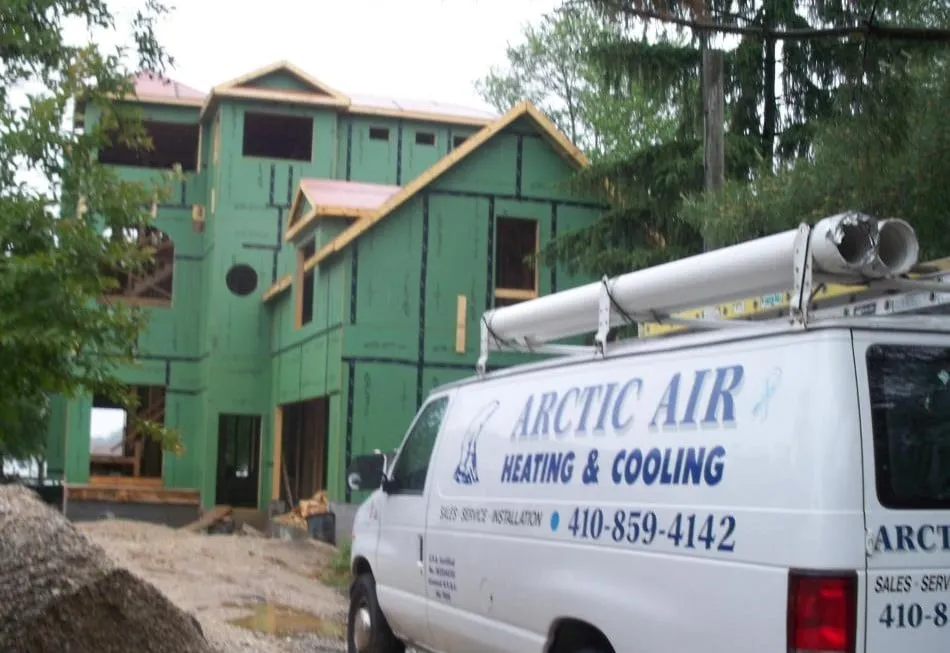 Slide of Arctic Air Heating and Cooling