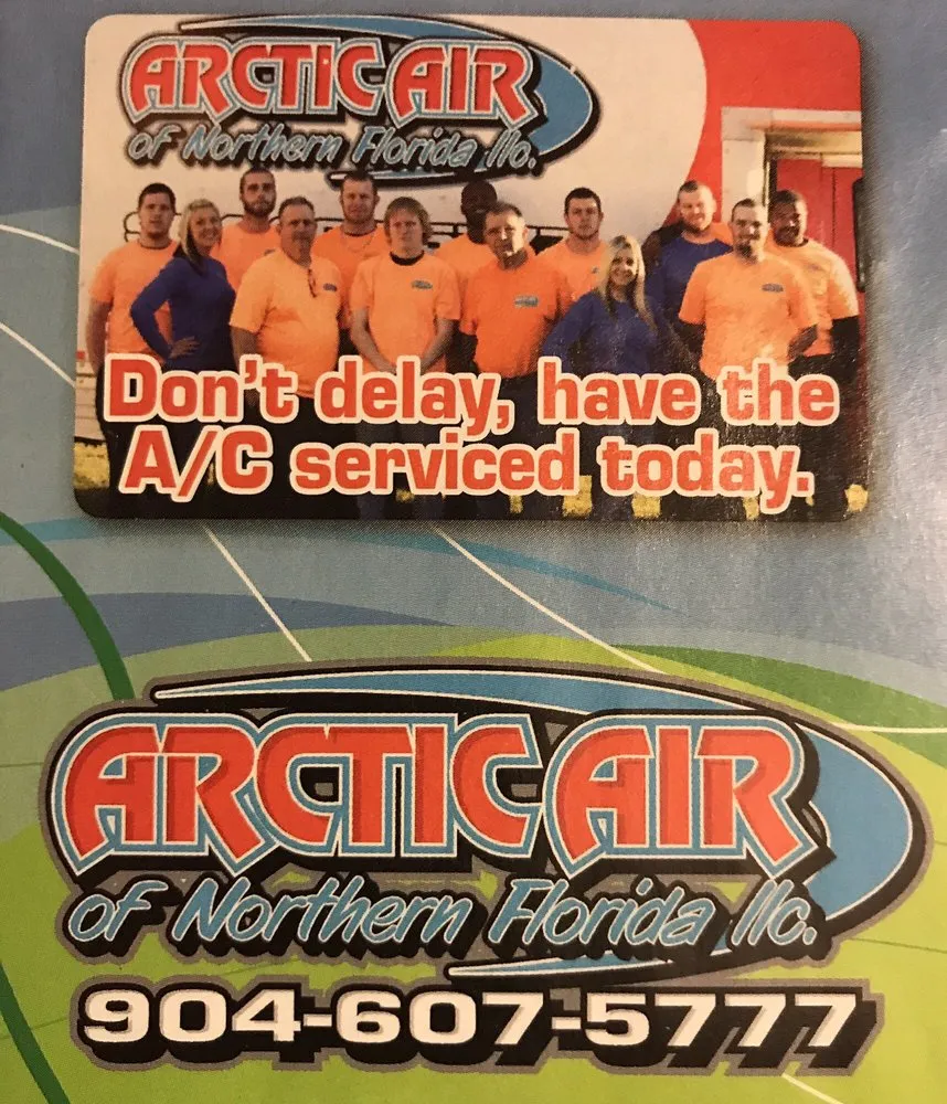 Slide of Arctic Air Of Northern Florida