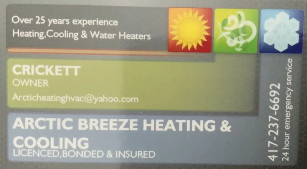 Trusted AC installation for homes in Collins, MO by Arctic Breeze Heating & Cooling