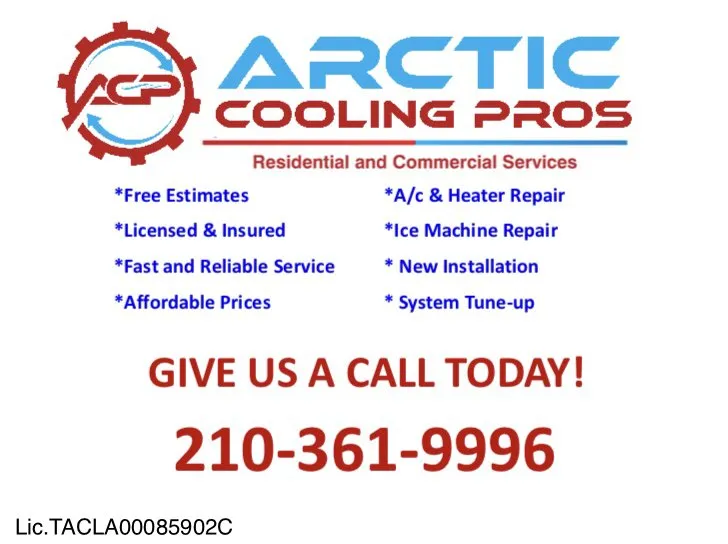Slide of Arctic Cooling Pros