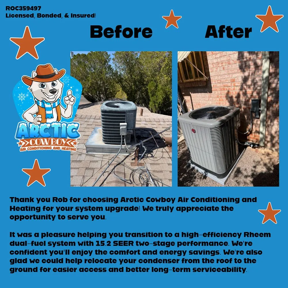 Slide of Arctic Cowboy Air Conditioning and Heating