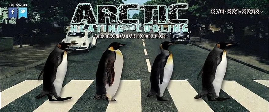 Slide of Arctic Heating and Cooling